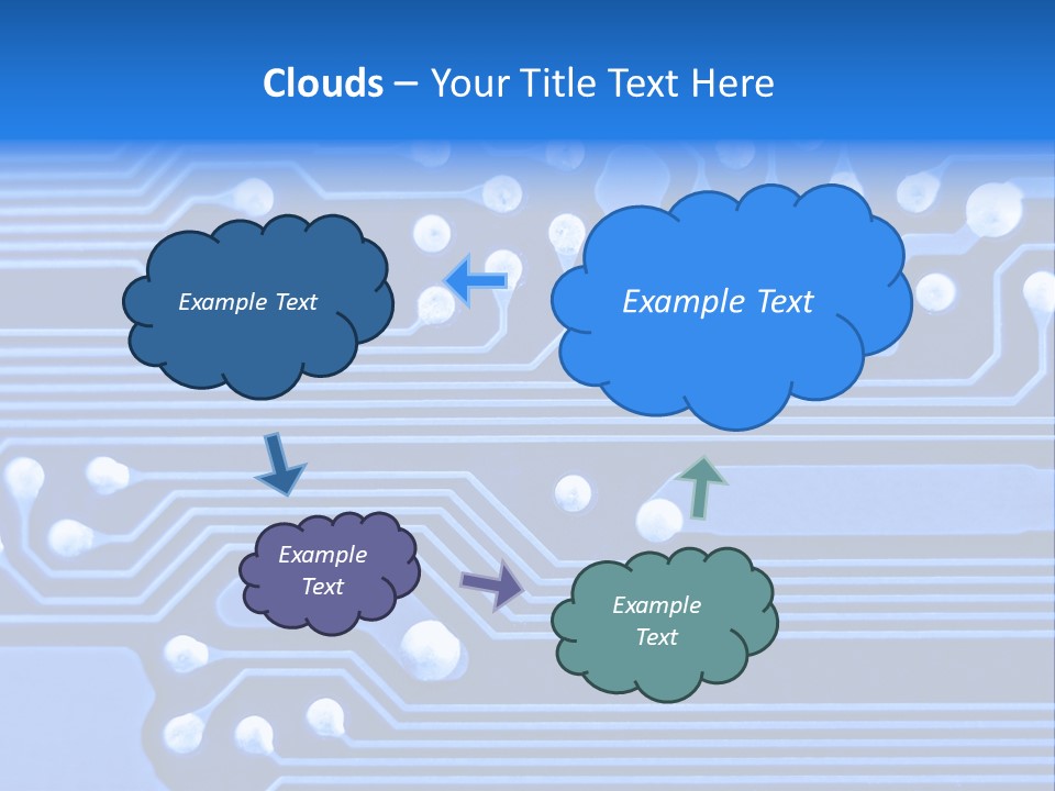 File Chip Microcircuit PowerPoint Template