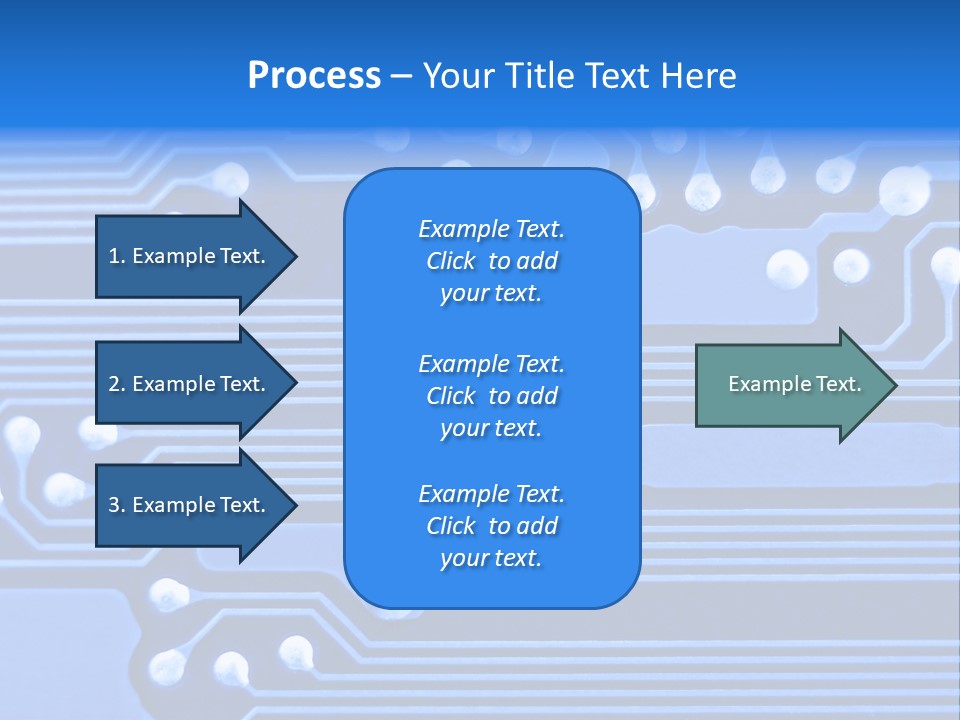 File Chip Microcircuit PowerPoint Template