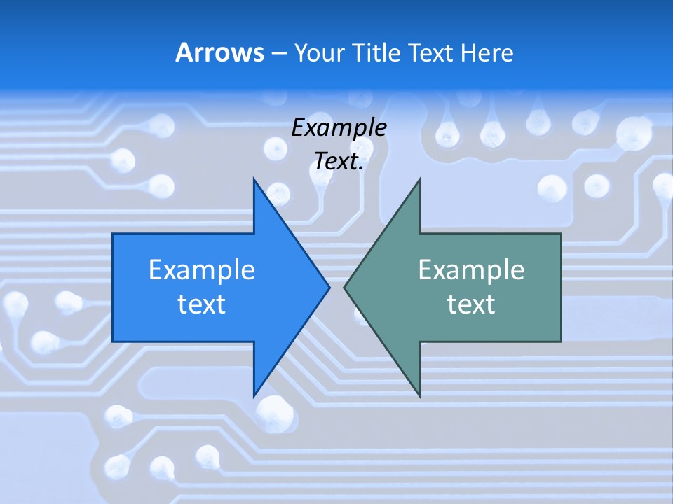 File Chip Microcircuit PowerPoint Template