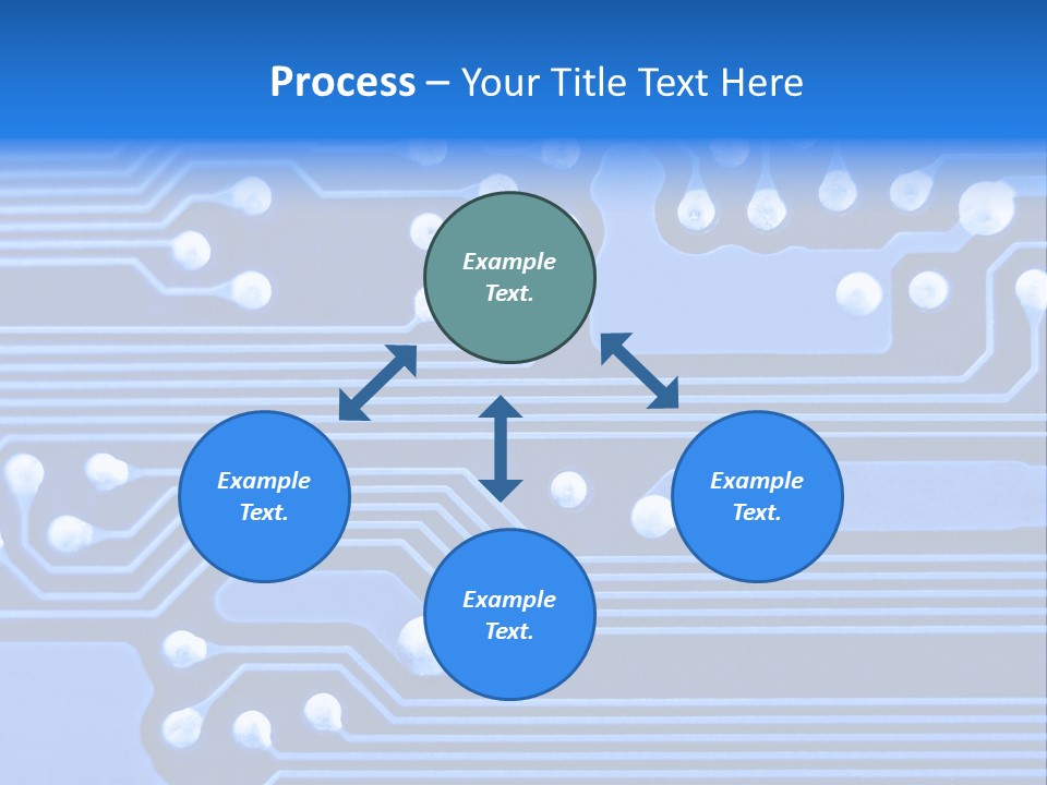 File Chip Microcircuit PowerPoint Template