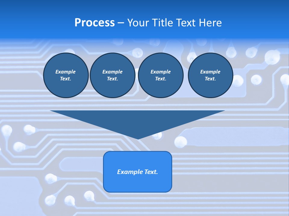 File Chip Microcircuit PowerPoint Template