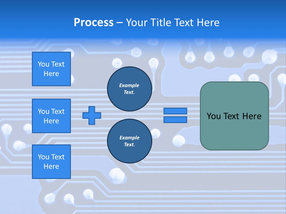 File Chip Microcircuit PowerPoint Template