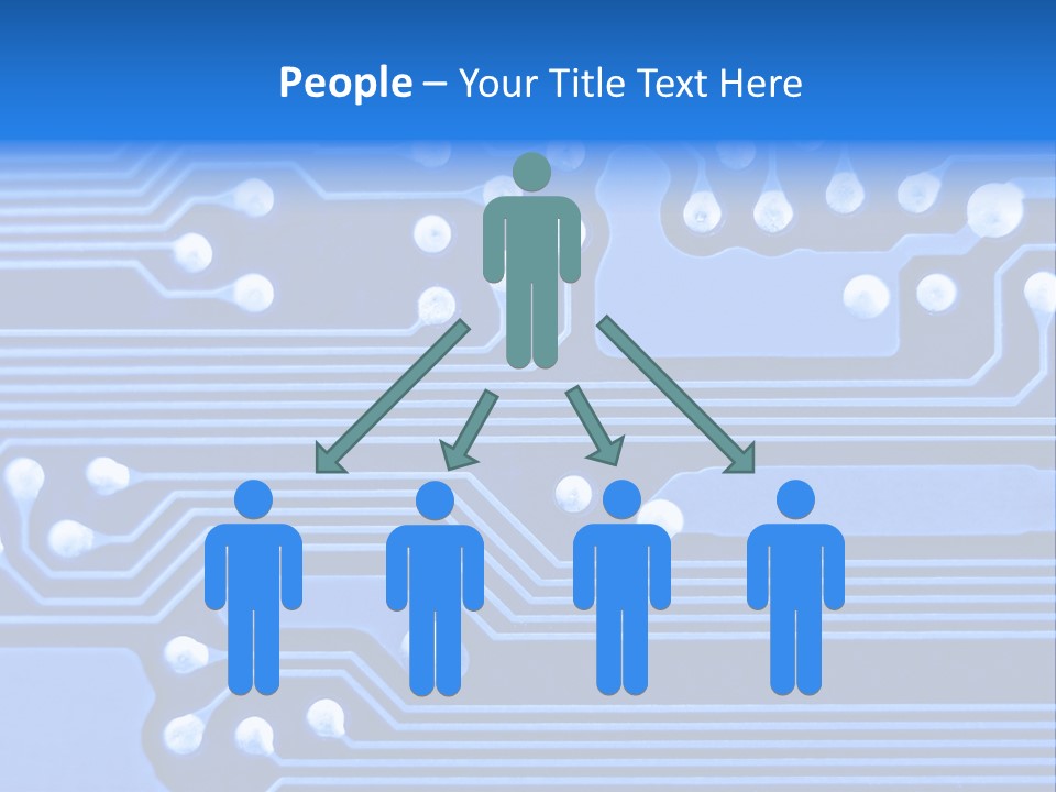 File Chip Microcircuit PowerPoint Template