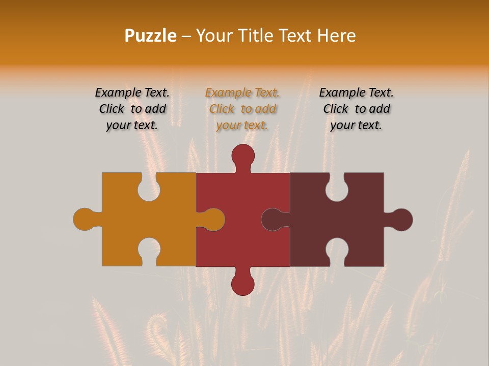 Spring Wallpaper Clover PowerPoint Template