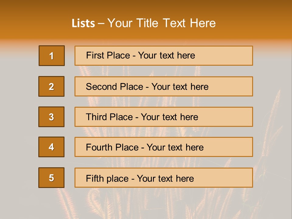 Spring Wallpaper Clover PowerPoint Template