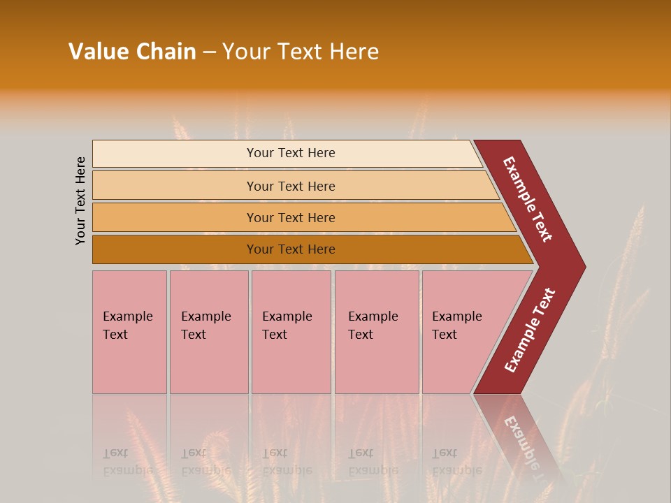 Spring Wallpaper Clover PowerPoint Template