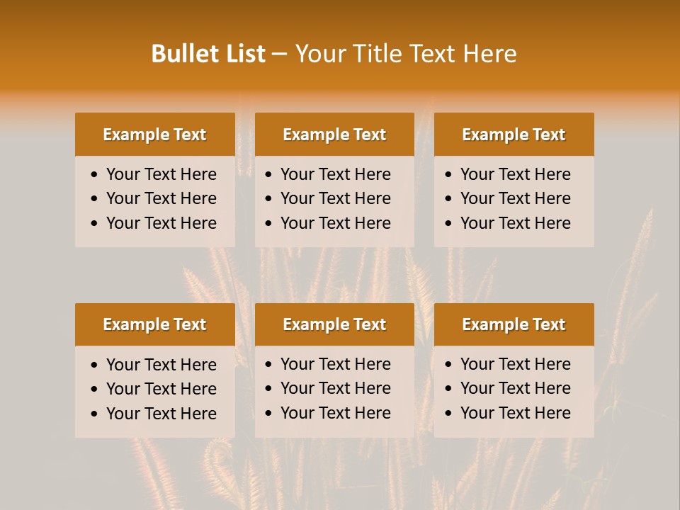 Spring Wallpaper Clover PowerPoint Template