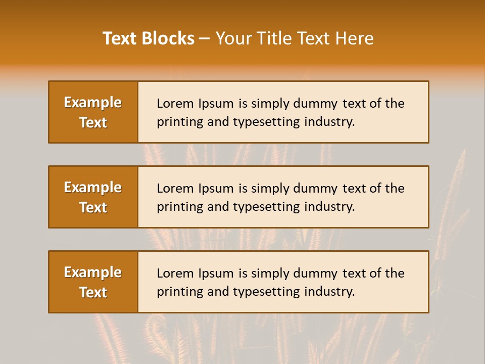 Spring Wallpaper Clover PowerPoint Template