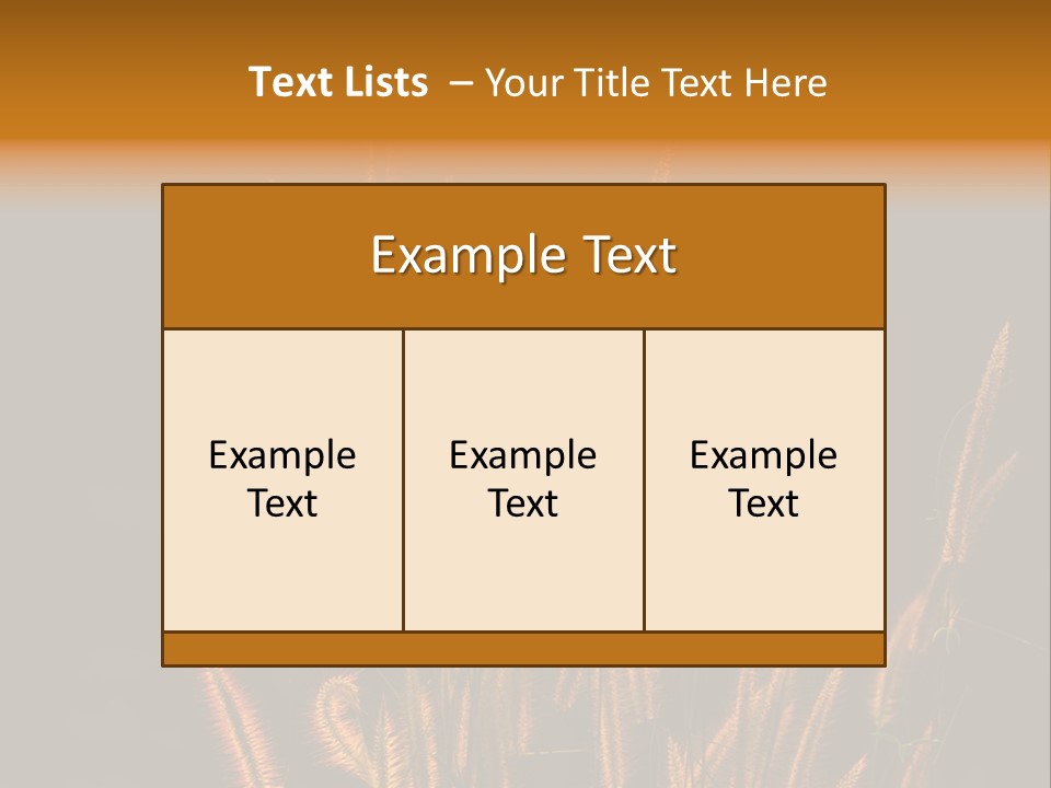 Spring Wallpaper Clover PowerPoint Template