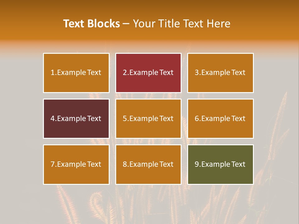 Spring Wallpaper Clover PowerPoint Template