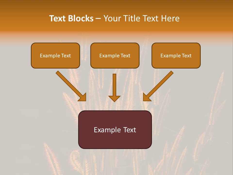 Spring Wallpaper Clover PowerPoint Template