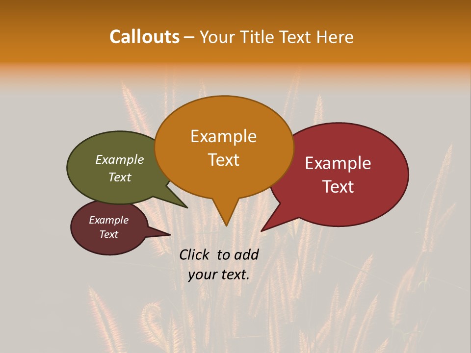 Spring Wallpaper Clover PowerPoint Template