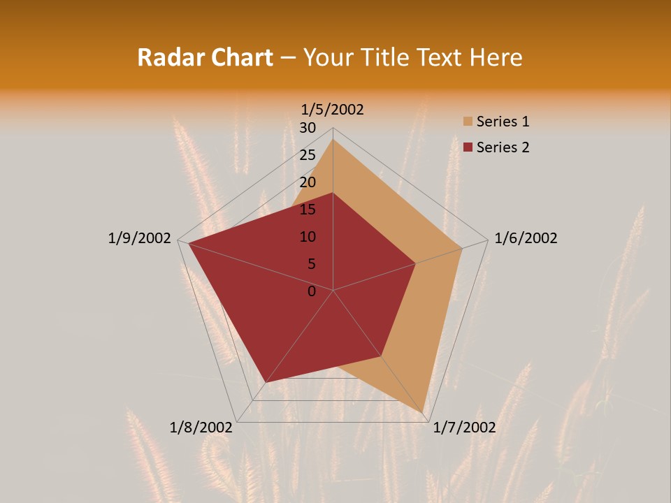 Spring Wallpaper Clover PowerPoint Template