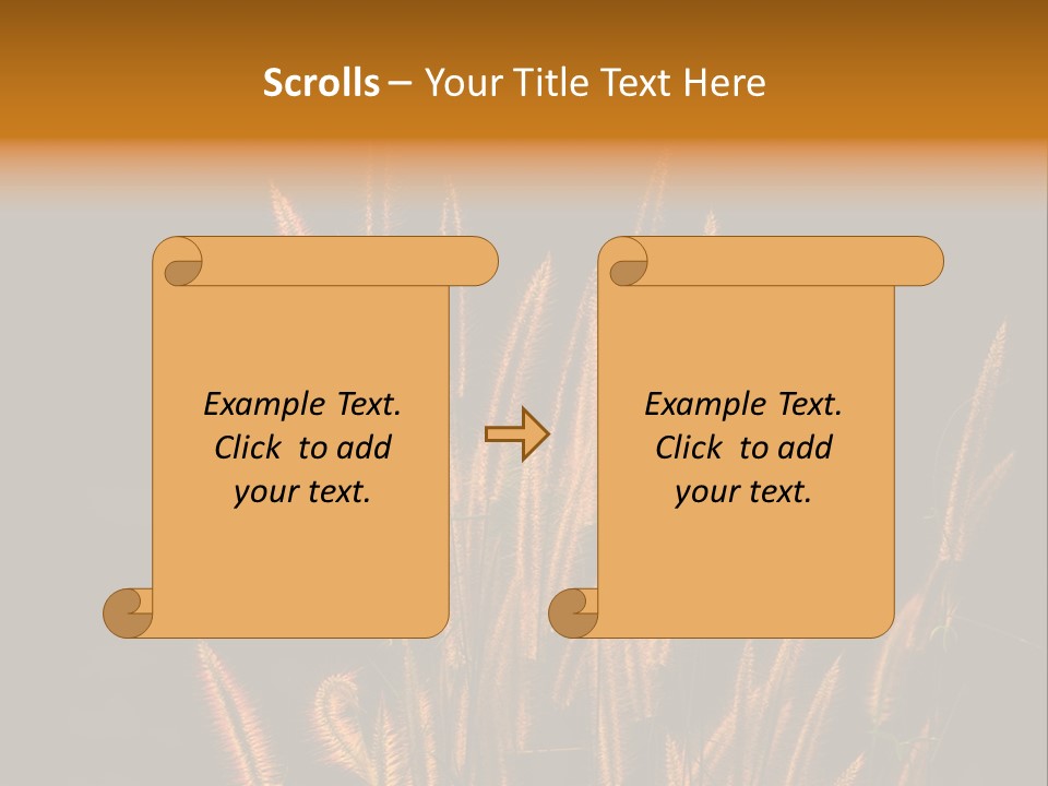 Spring Wallpaper Clover PowerPoint Template