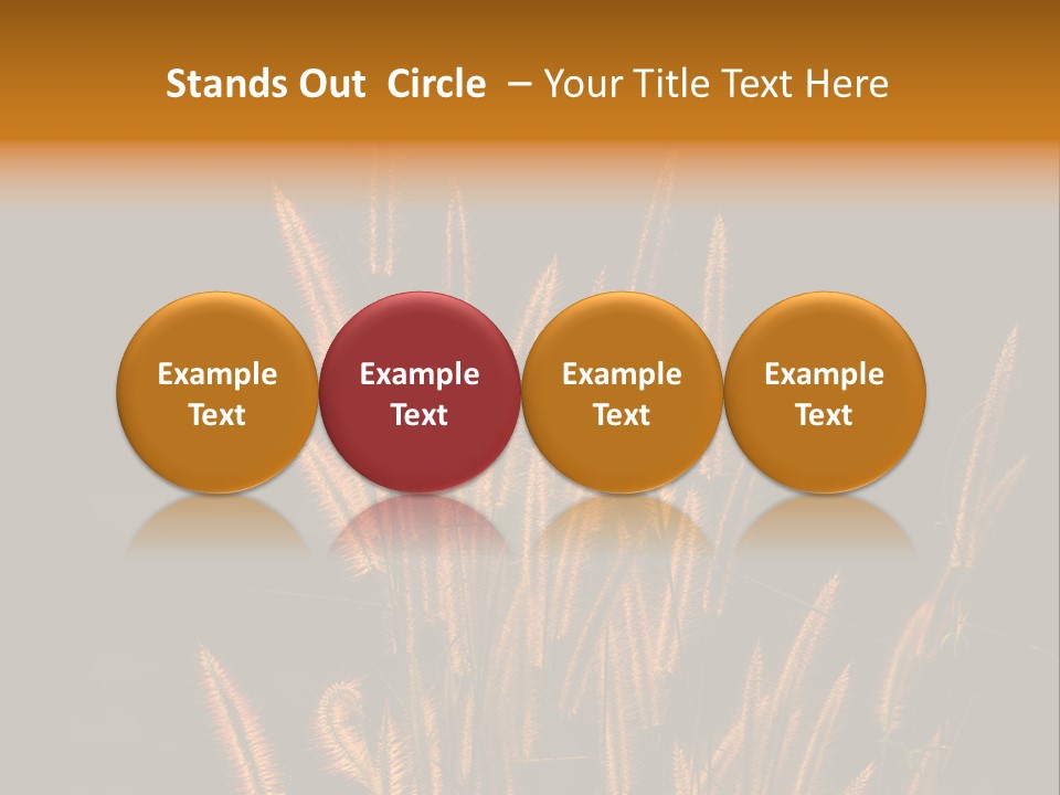 Spring Wallpaper Clover PowerPoint Template