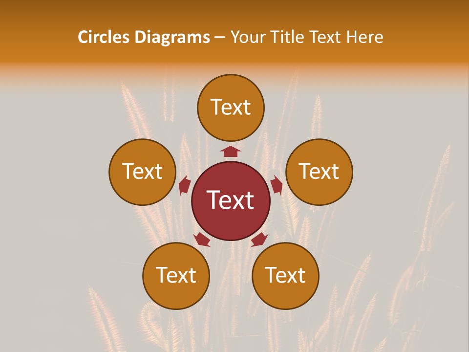 Spring Wallpaper Clover PowerPoint Template