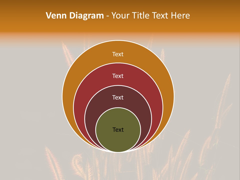 Spring Wallpaper Clover PowerPoint Template