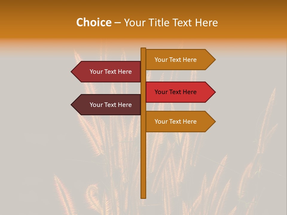 Spring Wallpaper Clover PowerPoint Template