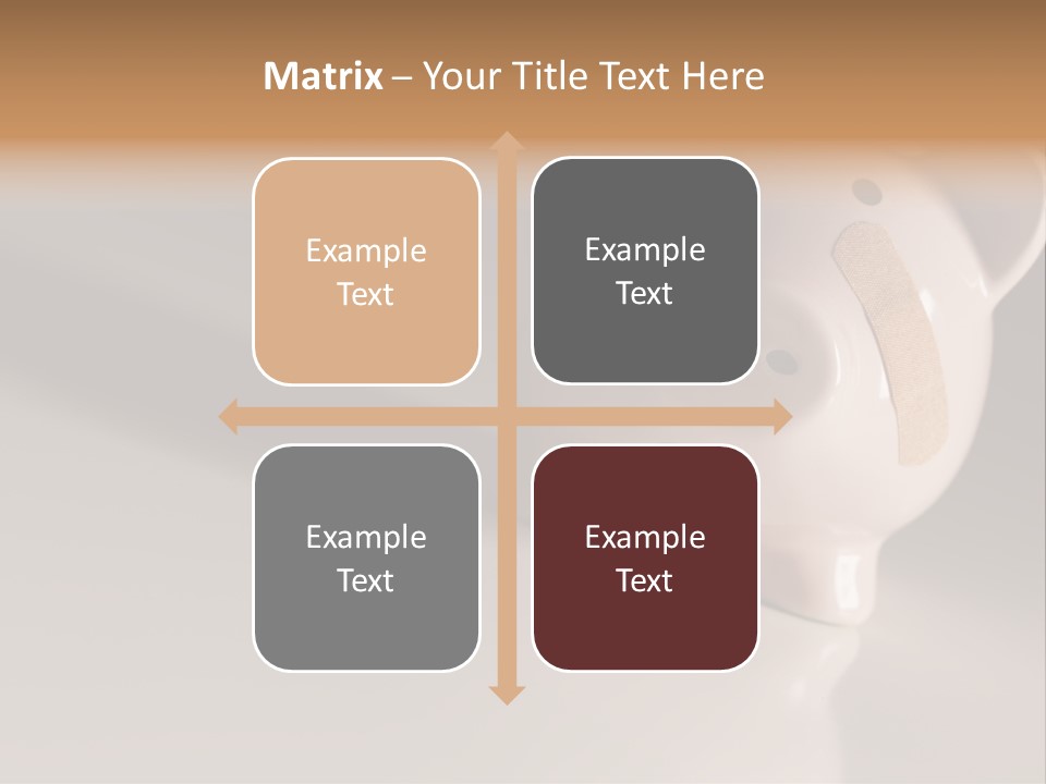 Recession Unhappy Pink PowerPoint Template
