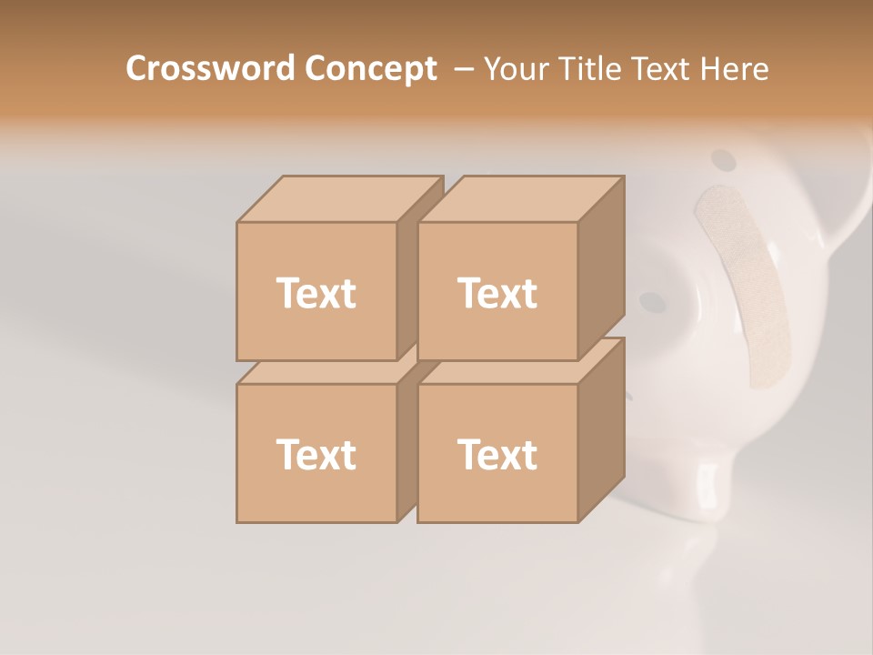 Recession Unhappy Pink PowerPoint Template