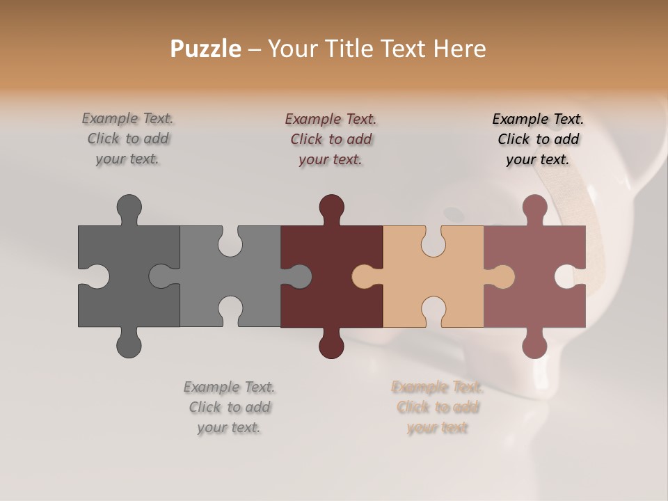 Recession Unhappy Pink PowerPoint Template