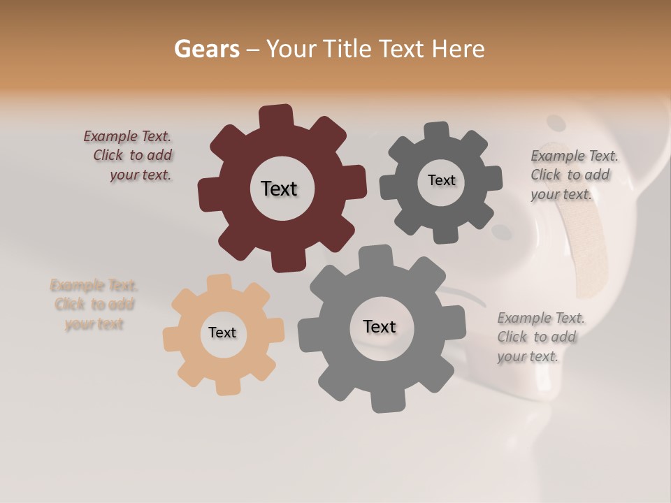 Recession Unhappy Pink PowerPoint Template