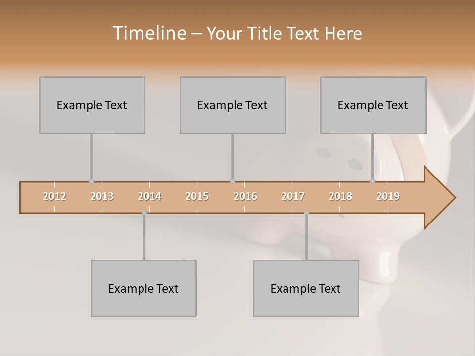Recession Unhappy Pink PowerPoint Template