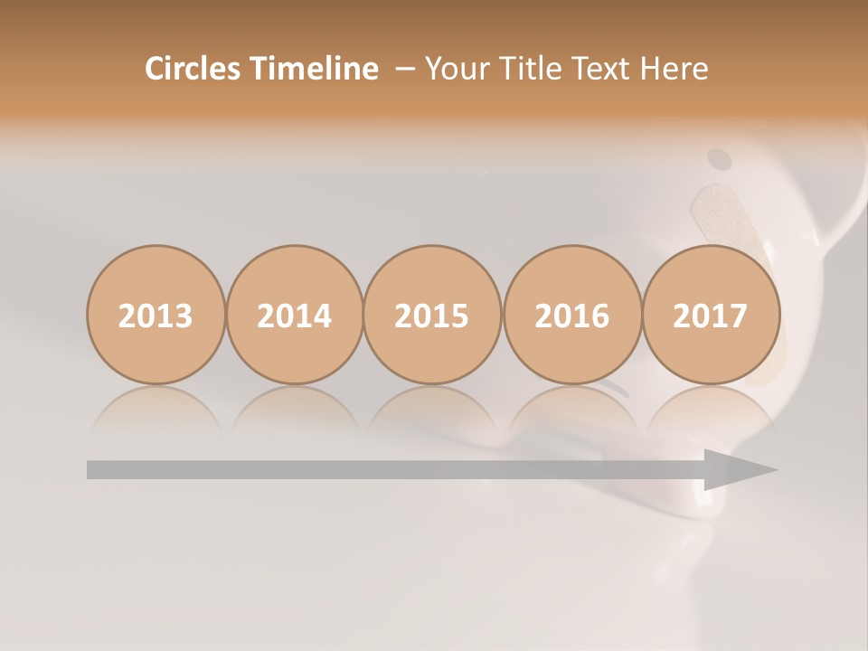 Recession Unhappy Pink PowerPoint Template