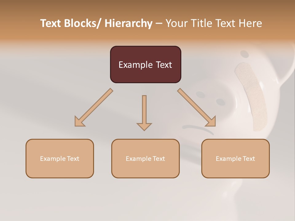 Recession Unhappy Pink PowerPoint Template