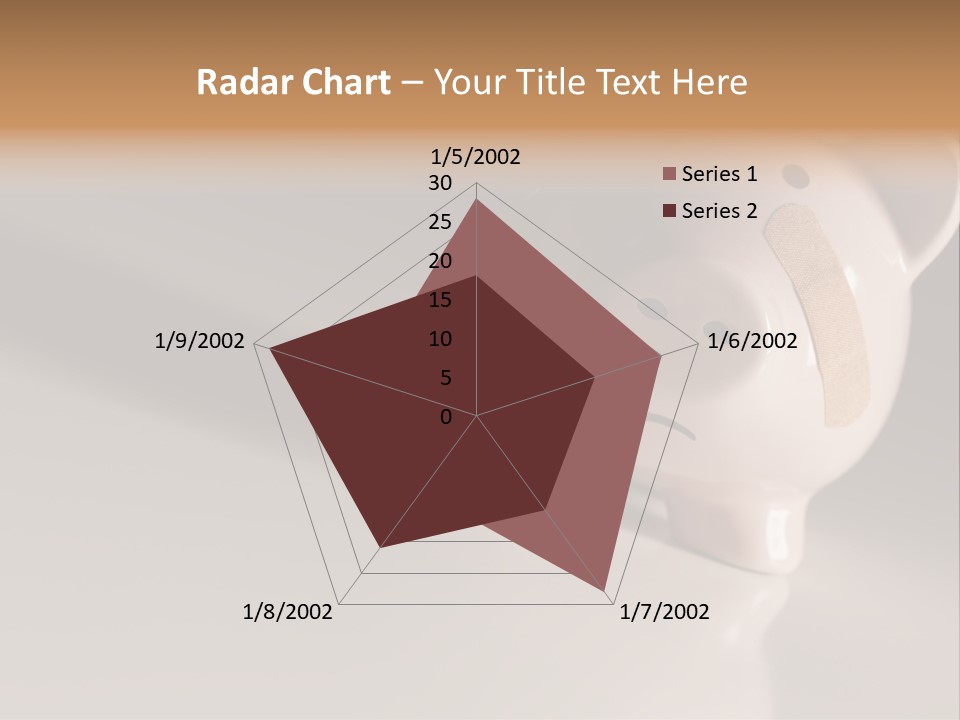 Recession Unhappy Pink PowerPoint Template