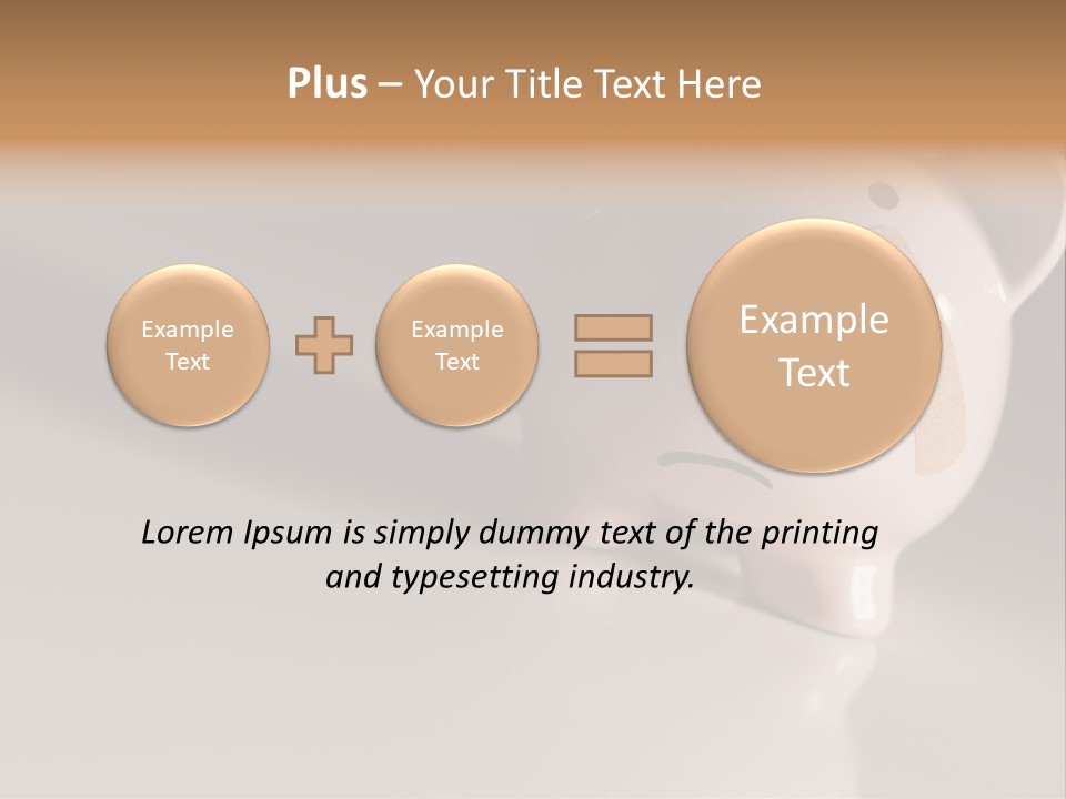 Recession Unhappy Pink PowerPoint Template
