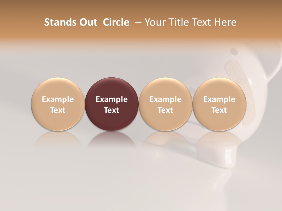 Recession Unhappy Pink PowerPoint Template