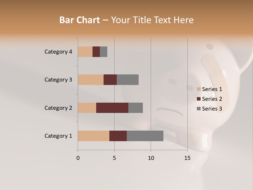 Recession Unhappy Pink PowerPoint Template