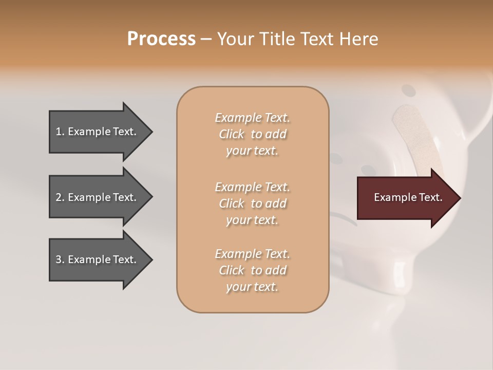 Recession Unhappy Pink PowerPoint Template