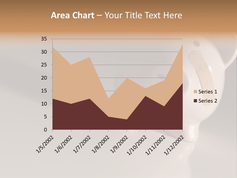 Recession Unhappy Pink PowerPoint Template