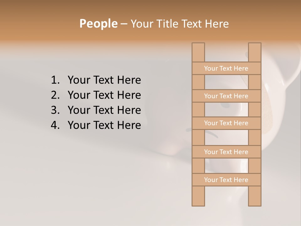 Recession Unhappy Pink PowerPoint Template