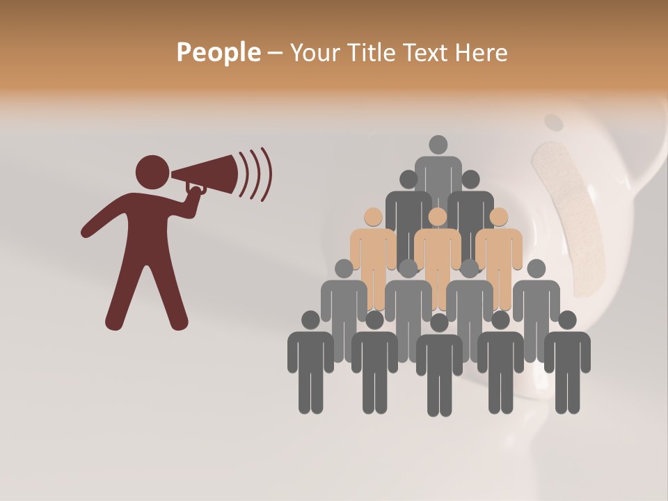 Recession Unhappy Pink PowerPoint Template