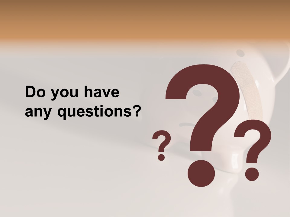 Recession Unhappy Pink PowerPoint Template