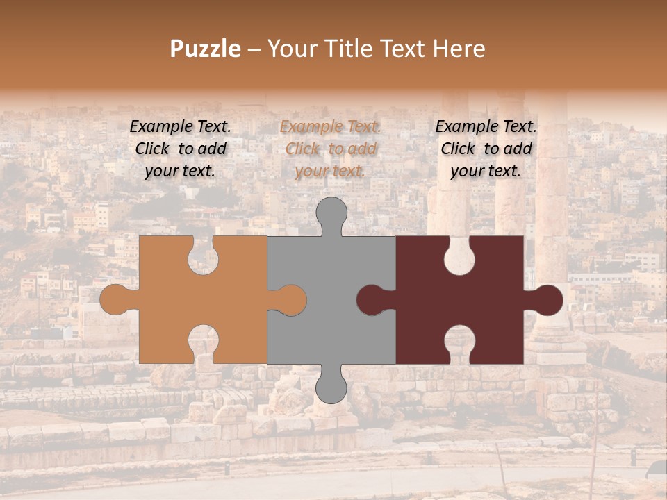 World Asia Pillar PowerPoint Template