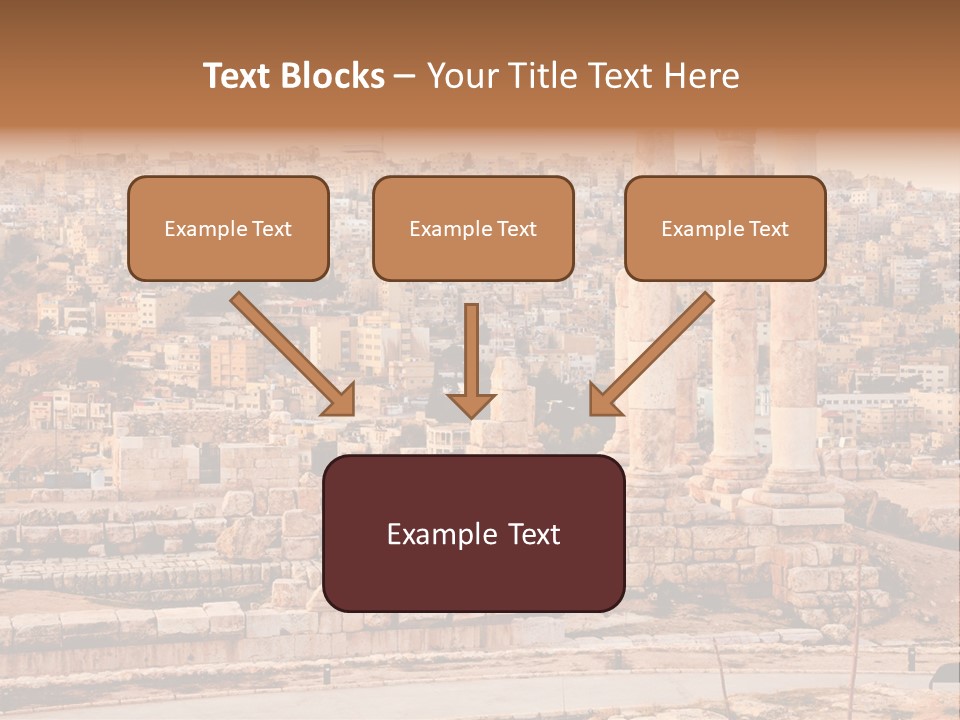World Asia Pillar PowerPoint Template
