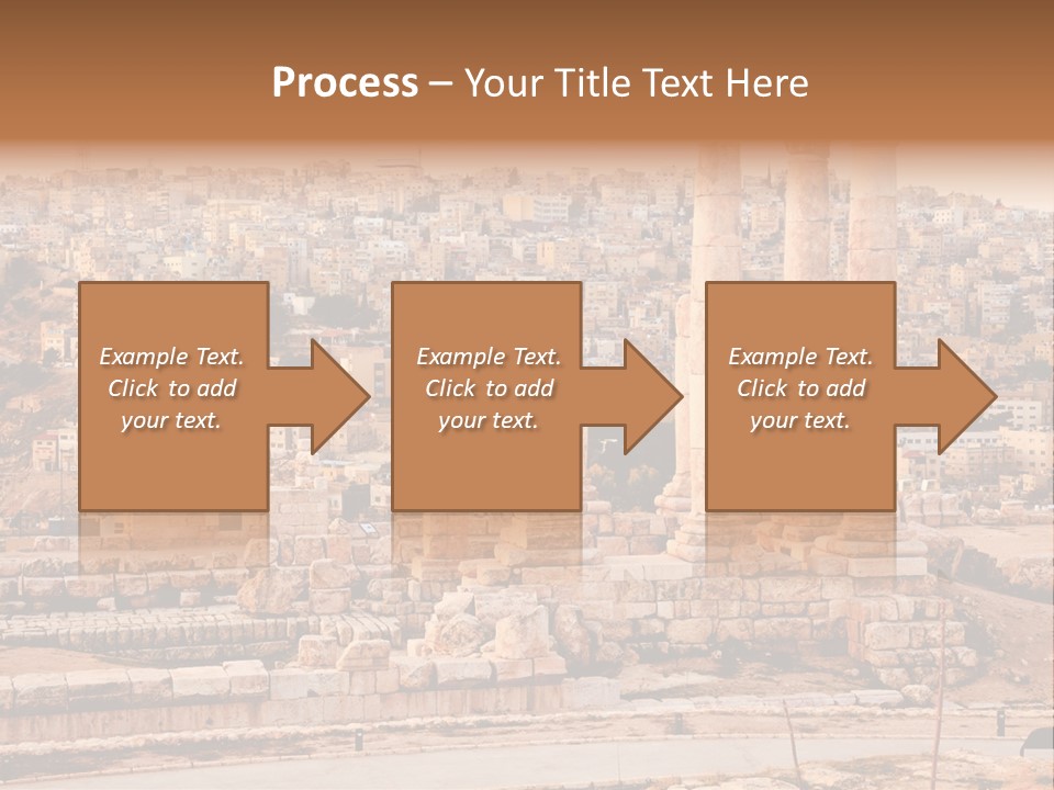 World Asia Pillar PowerPoint Template