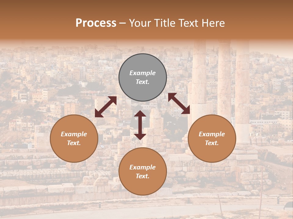 World Asia Pillar PowerPoint Template