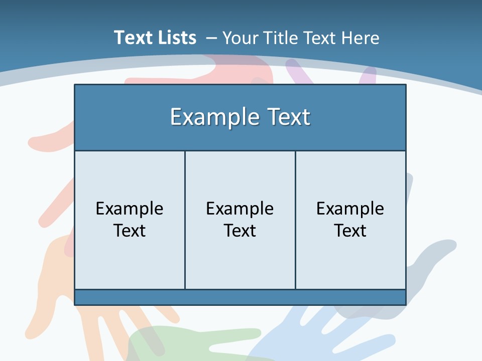 Violet Green Symbol PowerPoint Template