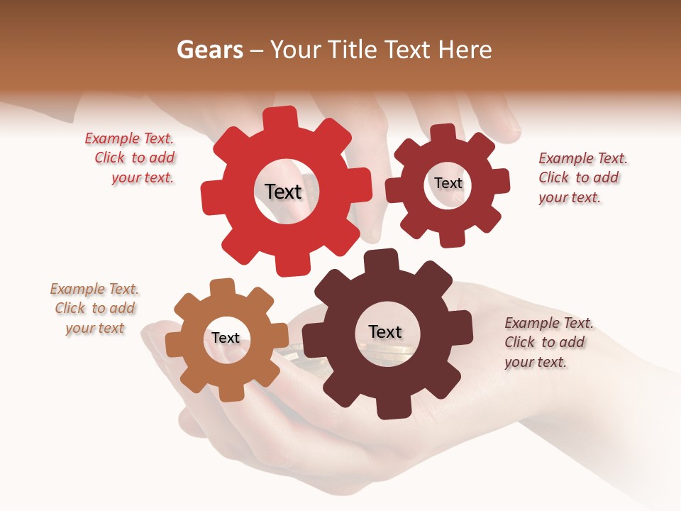 Dividend Person Background PowerPoint Template