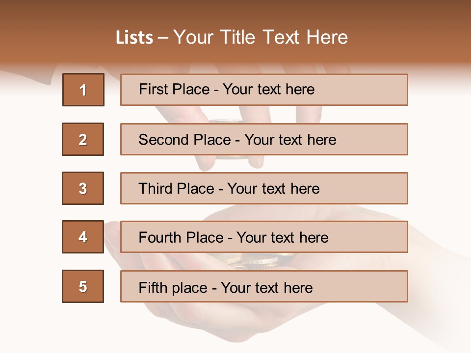 Dividend Person Background PowerPoint Template