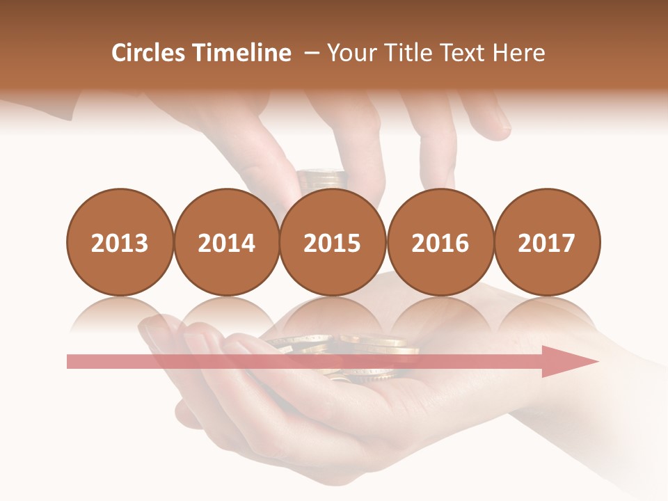 Dividend Person Background PowerPoint Template