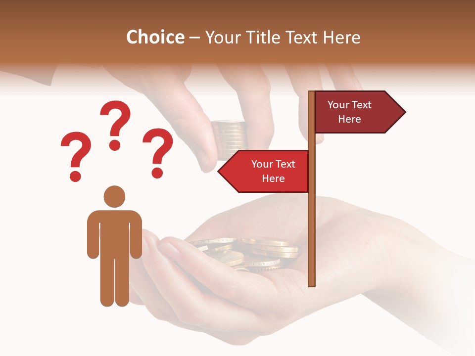 Dividend Person Background PowerPoint Template