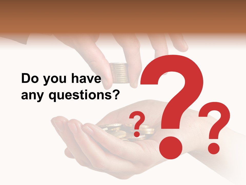 Dividend Person Background PowerPoint Template