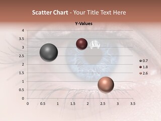 Closeup Pupil Sight PowerPoint Template