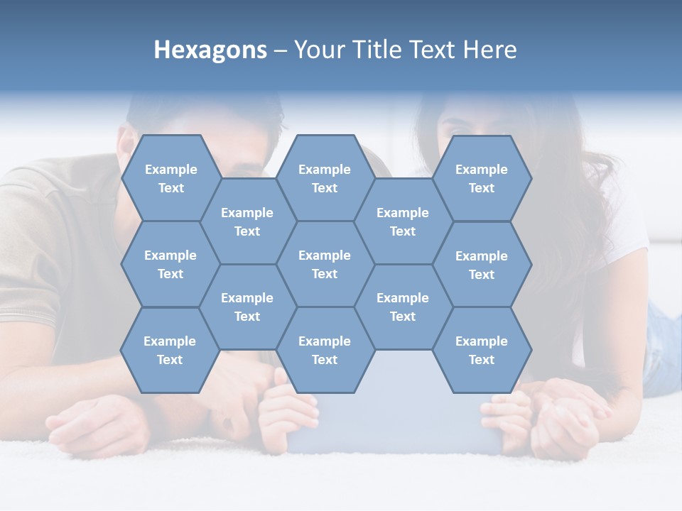 Daughter Cute Carpet PowerPoint Template